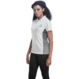 Ladies Zeus Golf Shirt Model Image